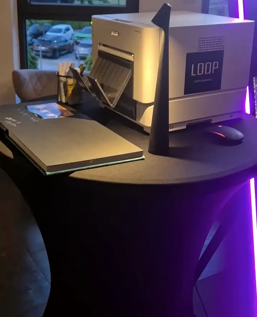 Mirror photobooth i LOOP printer u dvorani Gold